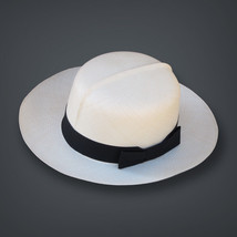 Genuine Panama Hat Montecristi Óptimo Superfino Men Woman Straw Fedora - £323.97 GBP