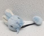 Russ Berrie Vintage Blue Bunny Plush Hair Tie - $19.70