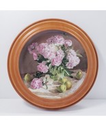 W. L. George 1988 Peonies Flowers of Your Garden 8.25&quot; Collector&#39;s Plate - $31.50