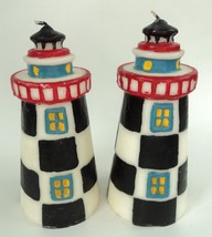 Lighthouse Candle - 8" - Lot of 2 - $19.34