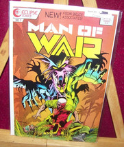 man of war no.1,1987 { eclipse comics} - $11.88