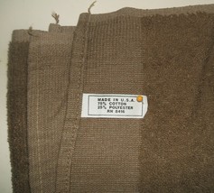US Military &quot;coyote&quot; brown bath (?) towel 20 X 36 inches - €17,49 EUR