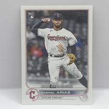 2022 Topps Update Series Baseball Gabriel Arias Debut US321 Cleveland Guardians - £1.57 GBP