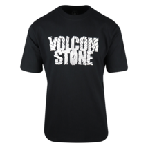 Volcom Men&#39;s Black Stone Rays S/S T-Shirt (S48) - £13.11 GBP