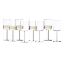 Wine Glasses Set Schott Zwiesel Glassware White Wine Break Resistant 13.6oz 8 Pc - £78.68 GBP