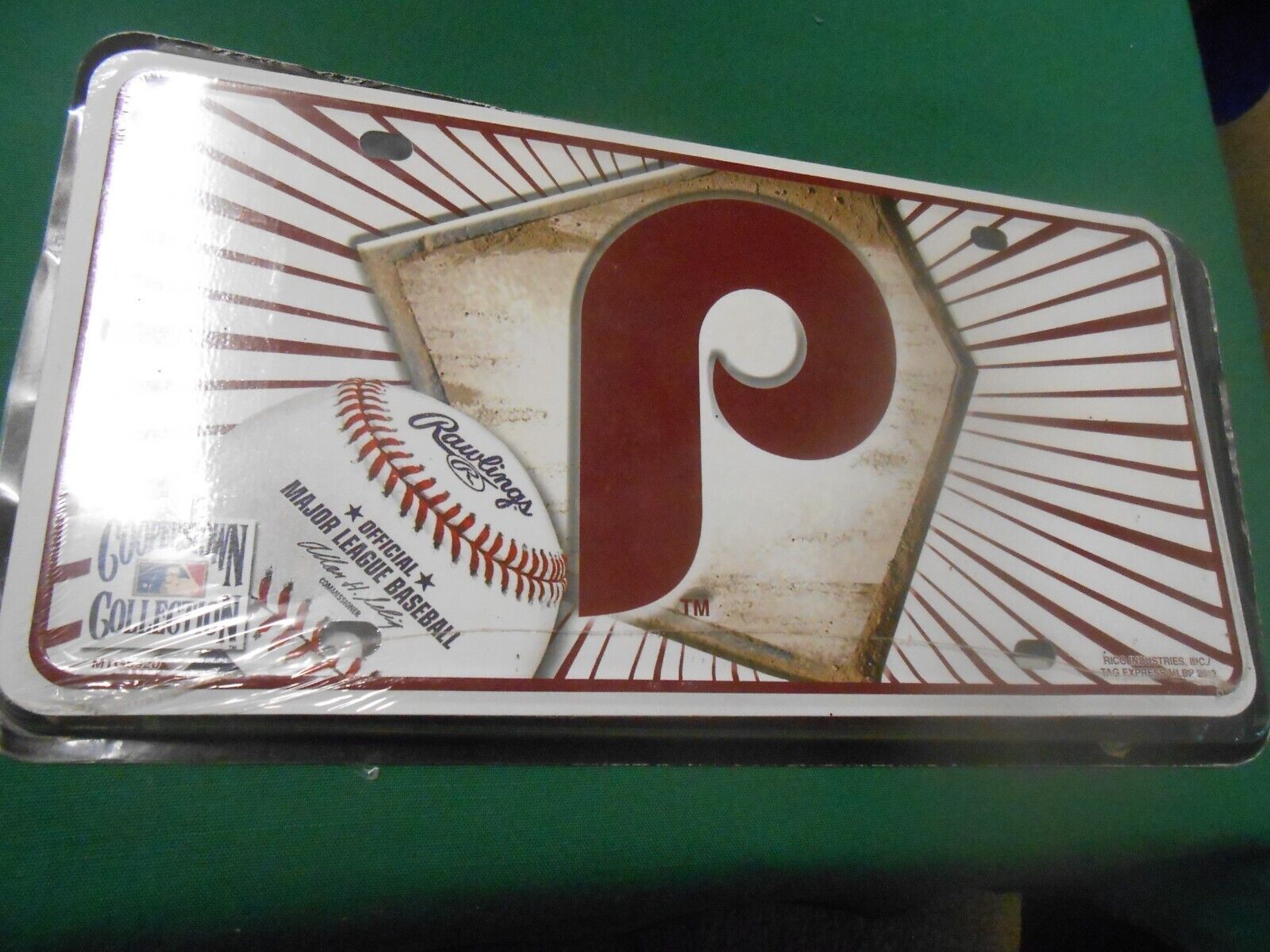 Primary image for NEW-Collectible License Plate Tag PHILADELPHIA PHILLIES