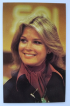 Candice Bergen Photo Postcard Murphy Brown TV Actress Star Unused Chrome 1979 - £5.98 GBP