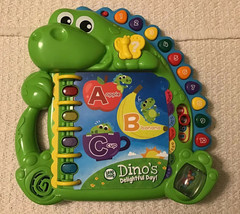 LeapFrog Dino Friends Delightful Day Book - 16 Interactive Pages, Educational - $17.82