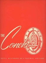 The Concho Menu Hotel Westward Ho Central Avenue Phoenix Arizona 1966 - £105.43 GBP