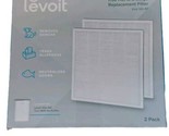 2 Pack Levoit-Replacement Filter True HEPA 3-stage For Vital 100-RF - $37.39