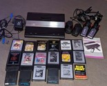 Atari 7800 System 18  2600 And 7800 games all work Joysticks And Paddle ... - $267.29