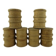 Vintage Lionel Lot of 6 Wood Barrels, O scale and Up - $6.89
