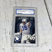 1998 Collector&#39;s Edge Advantage Peyton Manning ROOKIE #189 Colts PGS 8.5 - £6.27 GBP