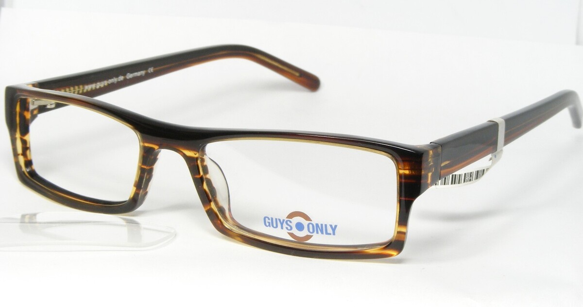 GUYS ONLY 4004 600 Brown Brille Rahmen 51-17-140mm Deutschland (Notizzet... - $49.55
