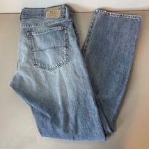 Ralph Lauren Jeans Mens 36W 31L 36x31 Dungarees Distressed PoloWhiskering Faded - $13.53