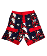 Stephen Sprouse x Target Shorts Mens 34 USA Graffiti Red White Blue July... - €20,06 EUR