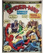 SPIDER-MAN COMICS WEEKLY #85 (1974) Marvel UK Iron Man Thor Hawkeye VG+ - $27.64 CAD