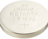 Renata CR1632 Batteries - 3V Lithium Coin Cell 1632 Battery (100 Count) - $4.99+