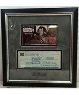 Carroll Shelby Framed Autograph Check #014906 Certified - £792.89 GBP