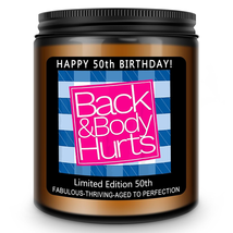 50Th Birthday Gifts for Her Him，Happy 50Th Birthday Candle Gifts for Women Men，F - £15.90 GBP