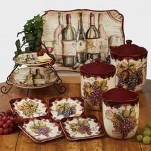 3pc Canister Set-Vintners Journal - £129.47 GBP