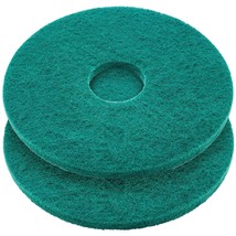 2 Pcs 12&quot; Commercial Cleaning Orbiter Pad Green Floor Maintenance Non Woven - $39.99