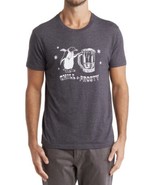 NWT Men&#39;s Lucky Brand S/S Gray Chill &amp; Frosty Graphic Tee T-Shirt Sz Medium - €23,63 EUR