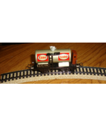MARKLIN HO  374 .6   ESSO TANK CAR  1947  TINPLATE   BK 4.2 COUPLINGS   LN - $1,386.34 MXN