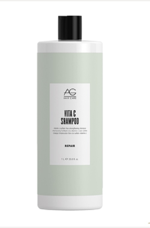 AG Hair Vita C Shampoo Vitamin C Sulfate-Free Strengthening Shampoo 33.8oz