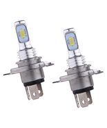 GKmow 2PCS H4 LED Fog Lights – 4000LM CREE, 3570 2SMD, White, Universal Fit - $90.32 MXN