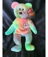Ty Peace 1 of a kind Dual Tush Tags Oddities / Unique Features Errors Mw... - $75,000.00
