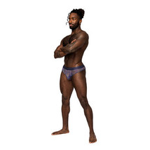 Male Power Sheer Prints Sheer Thong Spatter L/XL - $30.09