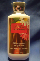 Bath &amp; Body Works Body Lotion Women 8 oz New Love &amp; Sunshine - £9.59 GBP