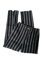 BRANDY MELVILLE Womens Pants Navy Blue Pinstripe High Rise MARLA Size XS - $11.51