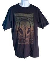 URBAN PIPELINE UP &quot;MUSIC IS MY LIFE&quot; DJ Short Sleeve Black T-Shirt 2XL - $7.91