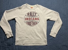 Homage 2017 Cleveland Indians Rally Together Sweatshirt Adult Large Gray - $29.70