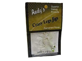 Andy&#39;s Mother Pearl Crazy Legs Jigs Superior Fishing Products Tournament... - £8.88 GBP