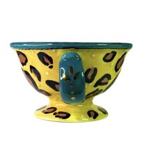 With Love Joanne Delomba Giraffe Print Two Handle Bowl Lotus Quaich 6.5”... - £36.76 GBP
