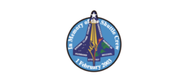 4&quot; in memory of the shuttle crew sts-107 columbia bumper sticker decal usa made - £21.69 GBP