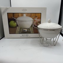 Lenox Butler’s Pantry Covered Warmer With Rack 1 Quart Rare! New! Hard To Find - £101.69 GBP