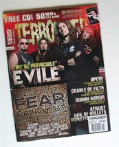 Terrorizer Magazine #203 2010 With Cd Evile Opeth Goth Special Cradle Of Filth - £20.32 GBP