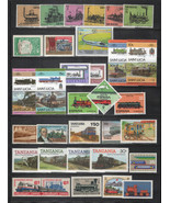 Trains Collection Most MNH Railroad Locomotives Transportation ZAYIX 012... - £9.20 GBP