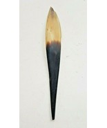 Antique Victorian Bone Tortoise Shell ? Hair / Hat Pin 1890s - £98.89 GBP