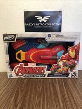 NERF Marvel Avengers Mech Strike Role Play Iron Man Strikeshot Gauntlet on Wrist - £10.11 GBP