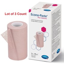 3 Ct Unna Boot Zinc Oxide / Calamine 3&quot; X 10 Yard Econo-Paste Gauze band... - $32.23