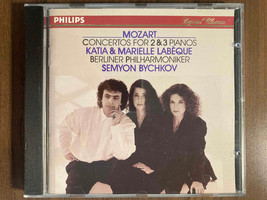 Wolfgang Amadeus Mozart, Katia Et Marielle Labèque, Semyon Bychkov, Berliner Ph - £2.07 GBP