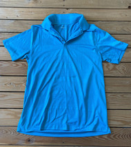 Nike Dri Fit Men’s Short Sleeve Polo Shirt Size M Blue E7 - £9.17 GBP
