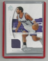 Peja Stojakovic (Sacramento) 2005-06 Upper Deck Sp Auth Game Used #75 &amp; 47/100 - £7.38 GBP