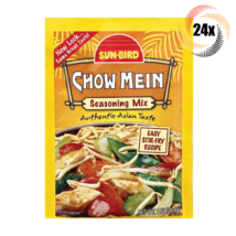 24x Packets Sun Bird Chow Mein Seasoning Mix | Authentic Asian Taste | 1oz - £40.16 GBP