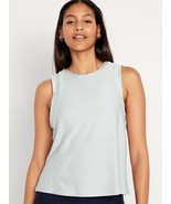 Old Navy Women&#39;s Juniors CloudMotion Tank Top Blue Cloud 94 Size Medium - $300.87 MXN